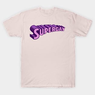 Supergay (purple) T-Shirt